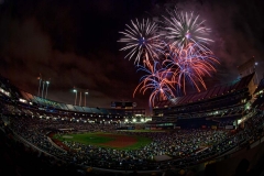 Oakland Coliseum - home of the Oakland Athletics