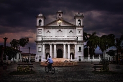 A church in Suchitoto, El Salvador