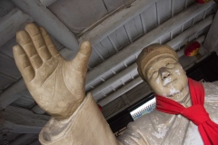 A statue of Chairman Mao in Pingyao, China