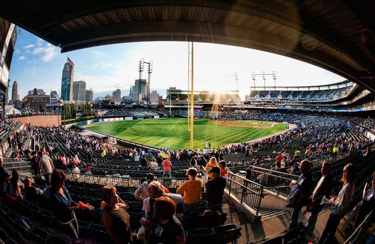 Comerica Park - Home of the Detroit Tigers Photograph by Mountain