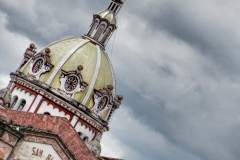 The San Blas Cathedral in Cuenca, Ecuador