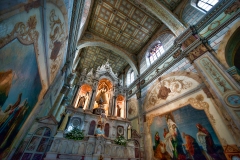 Inside the Iglesia de Santo Domingo in Cuenca, Ecuador