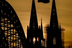 Blimp Sunset - Cologne, Germany