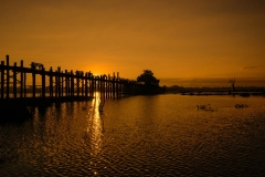 U Bein Bridge - Mandalay Hill, Mayanmar