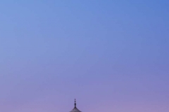 Blue hour at the Taj Mahal in Agra, India