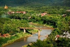 The town of Louang Prabang is one of the most popular cities in Laos