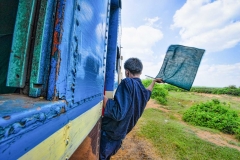 A train ride from Aung Ban to Kalaw in Myanmar (Burma)