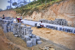 This is how roads get paved in rural Nicaragua