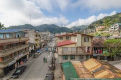 A local street in the mountain town of Bontoc, Philippines