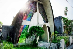 The SC Choy Mausoleum at the Chinese Cemetary in Manila, Philippines