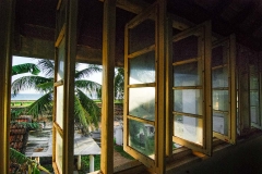 Windows to the ocean in Galle, Sri Lanka
