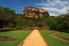 The Sigiriya Rock Fortress is one of the oldest landmarks in the Ancient Cities of Sri Lanka