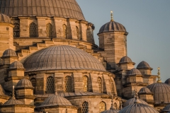 Sunshine on a mosque in Istanbul, Turkey