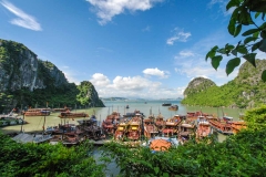 Halong Bay is the most famous destination in Vietnam