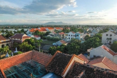 A panoramic view of Hoi An