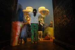 Devotees pray at the Po Nagar Cham Towers in Nah Trang, Vietnam