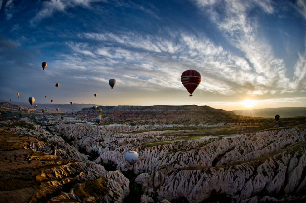 Hot Air Sunrise - Kapadokya, Turkey