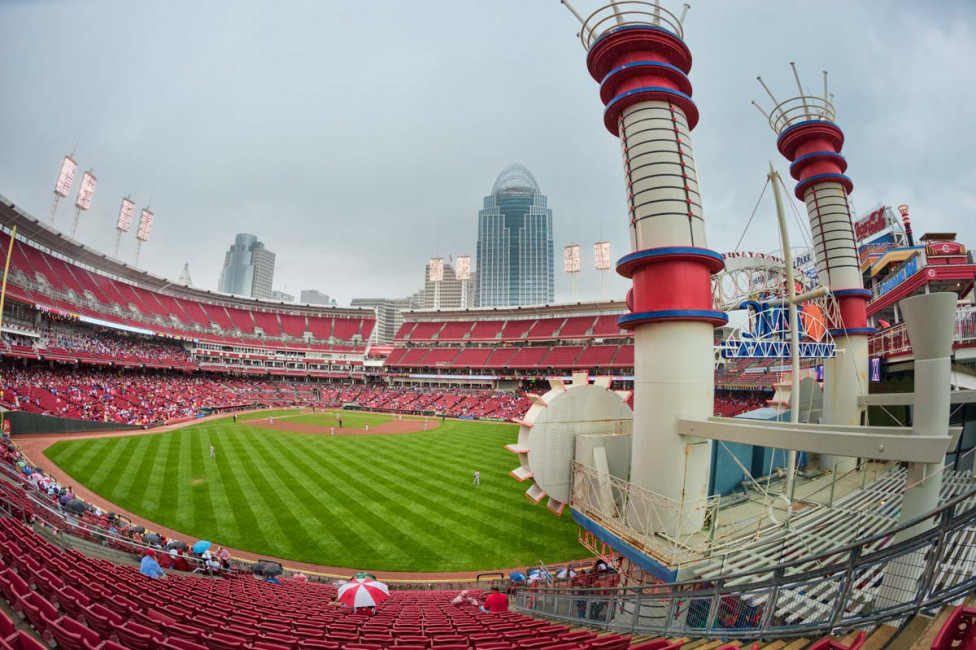 Great American Ballpark - home of the Cincinnati Reds