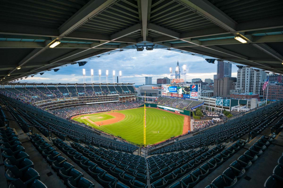 Progressive Field - home of the Cleveland Indians