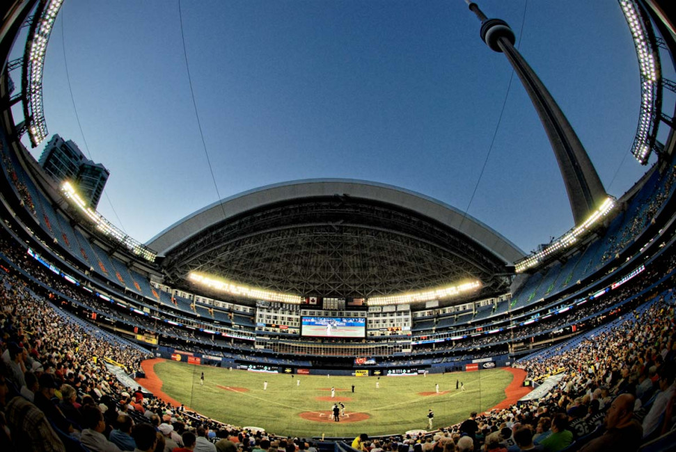 Rogers Center - home of the Toronto Blue Jays