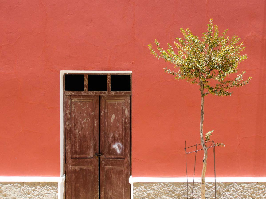 A beautiful old door in Tupiza, Bolivia