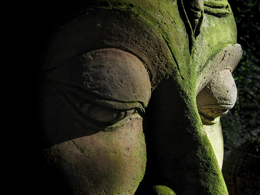 A Buddha statue at Baan Phor Liang Meun ... aka, the Terra Cotta Arts village in Chiang Mai