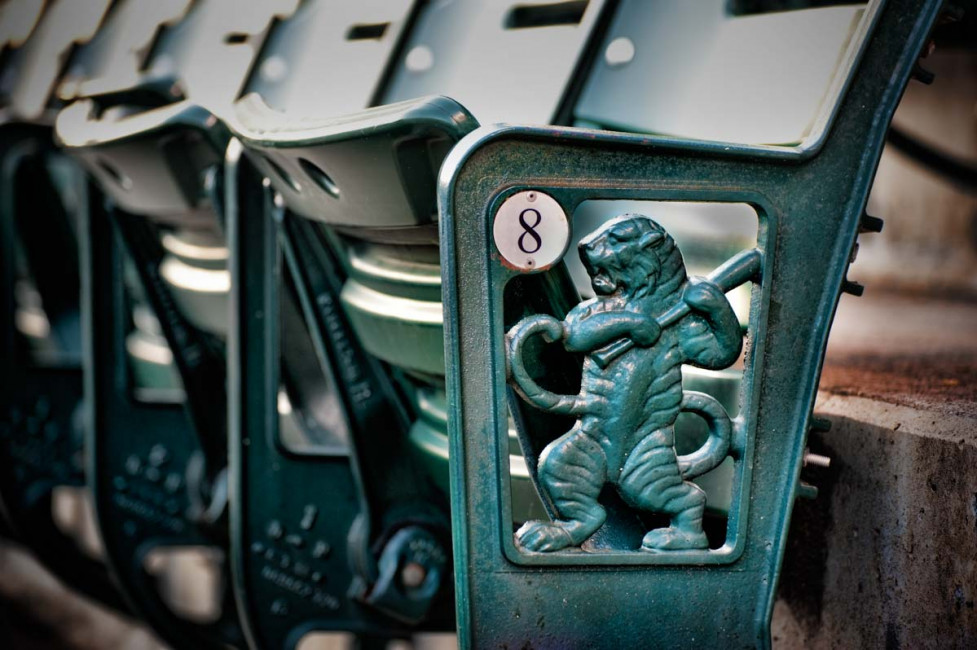 Outfield seats at Comerica Park in Detroit