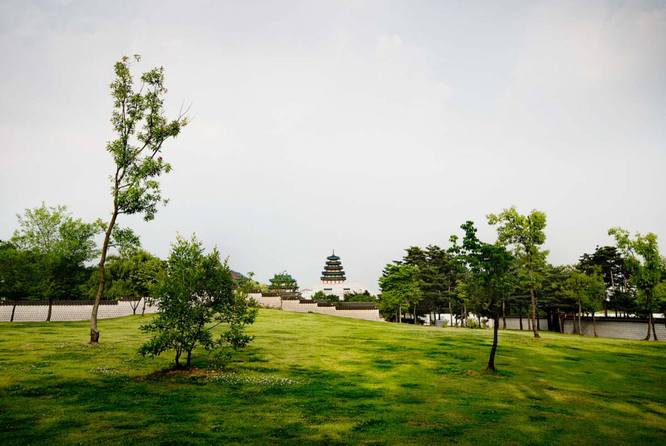 The National Folk Museum of Korea Pagoda at the Gyeongbokgung Palace in Seoul