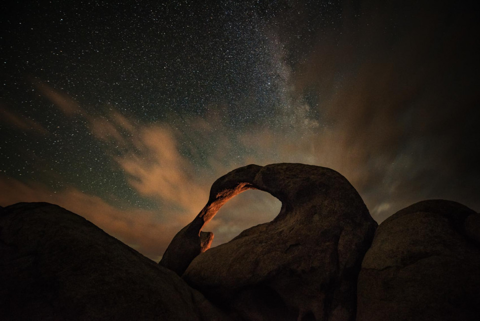 The Mobius Arch is the most famous destination (and photo spot) in Alabama Hills, California