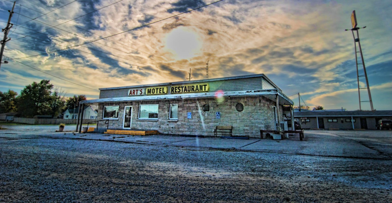Art's Motel & Restaurant in Farmersville, IL, is a staple of Route 66