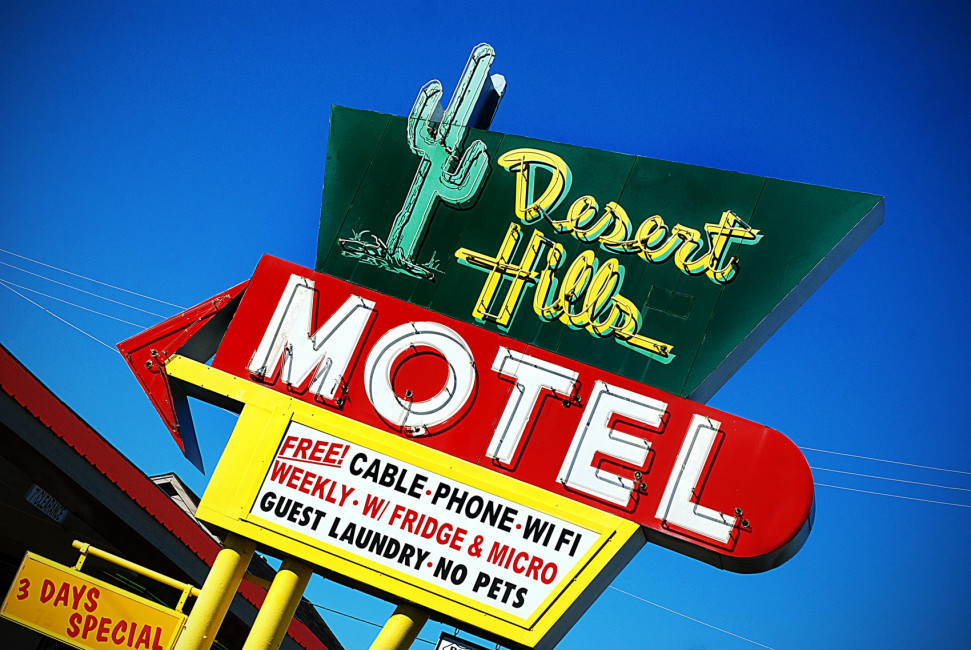 The Desert Hills Motel on Route 66 in Tulsa, OK