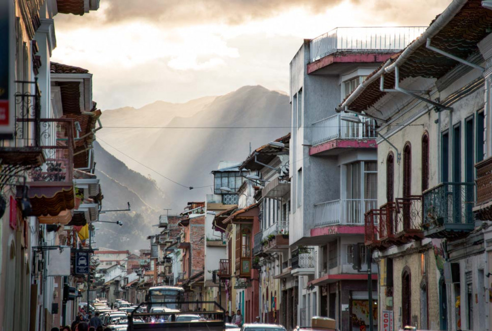City Street — Cuenca, Ecuador