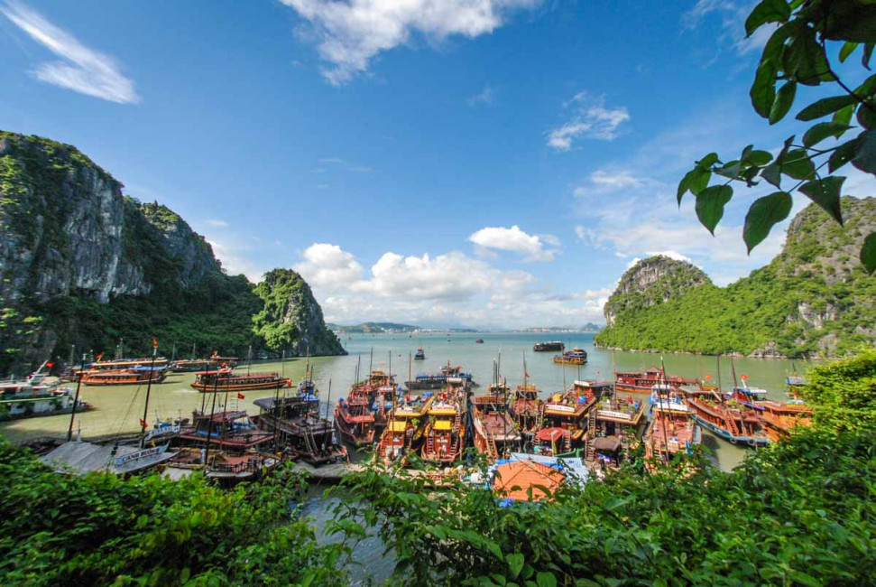 Halong Bay is the most famous destination in Vietnam