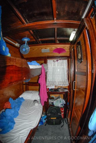 Our deluxe cabin aboard the MV Amarpon