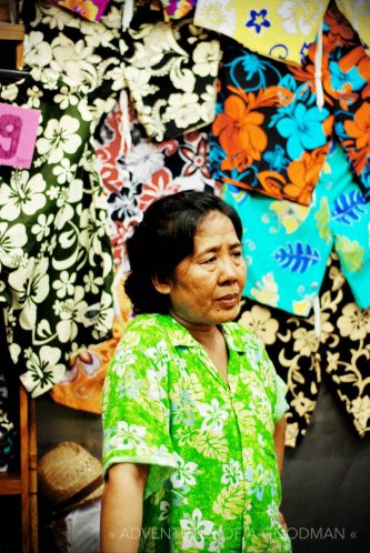 A woman at work in Thailand