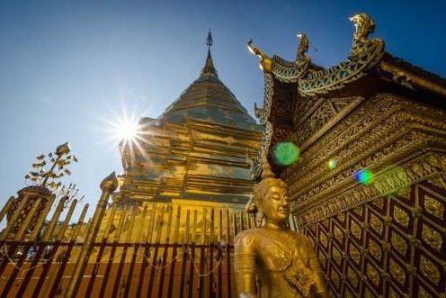 Wat Doi Suthep in Chiang Mai, Thailand