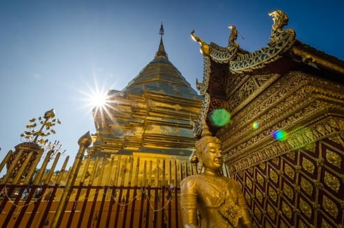 Wat Doi Suthep in Chiang Mai, Thailand