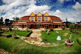 The Ga Da Lat train station in Viet Nam