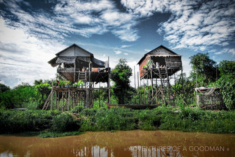 The Floating Village of Kampong Phluk in Cambodia