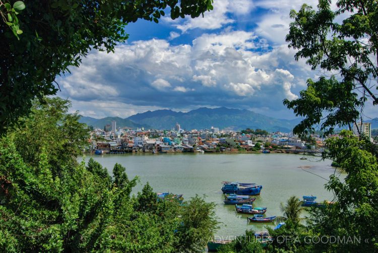 The town of Nah Trang in VietNam