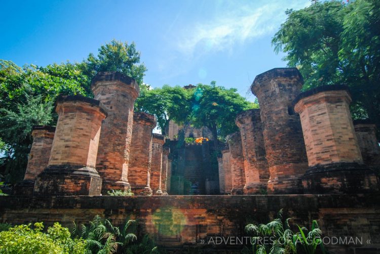 The Po Nagar Cham Towers in Nah Trang, VietNam