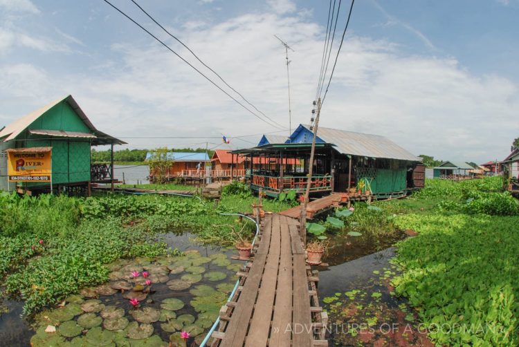 Approaching the River Guesthouse (taken by Carrie)