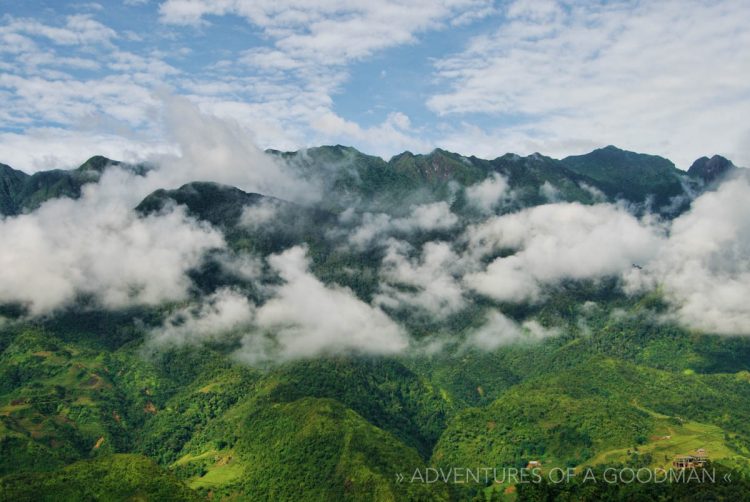 The mountains of Sapa, Vietnam