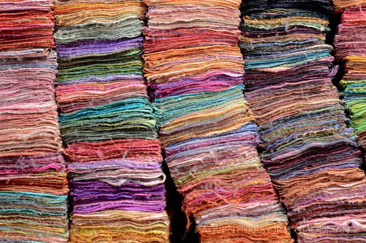 Textiles for sale in Bangkok, Thailand