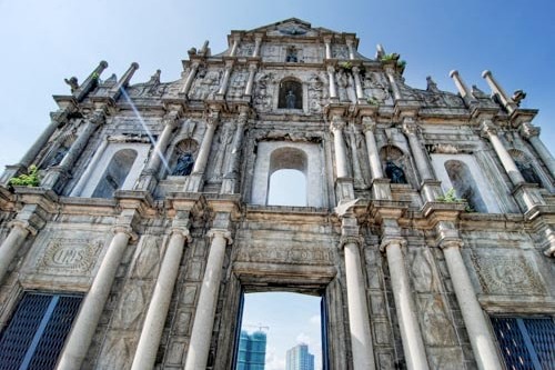 St. Paul's Cathedral in Macau