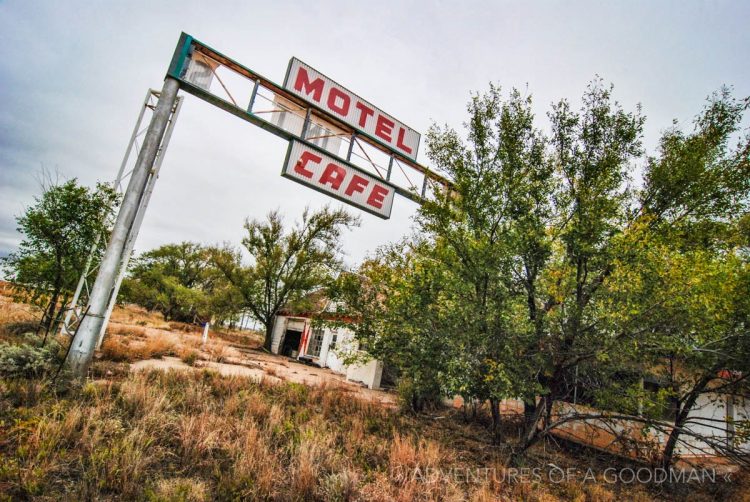 The First-Last Motel in Texas is located in Glenrio, TX ... right next to the border of New Mexico