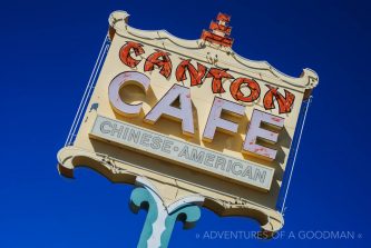 Canton Cafe in Prewitt, New Mexico