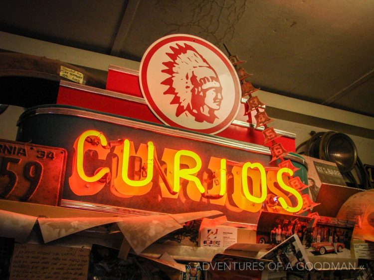 Curios at the Hackberry General Store in Hackberry, Arizona