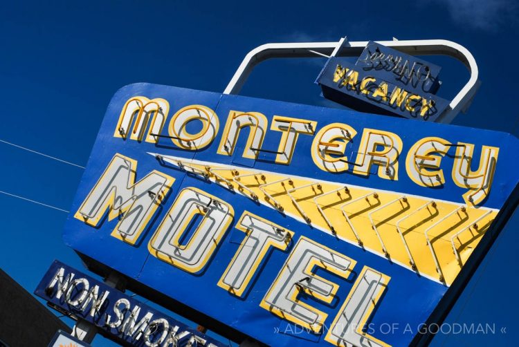 The Monterey Motel in Albuquerque, New Mexico