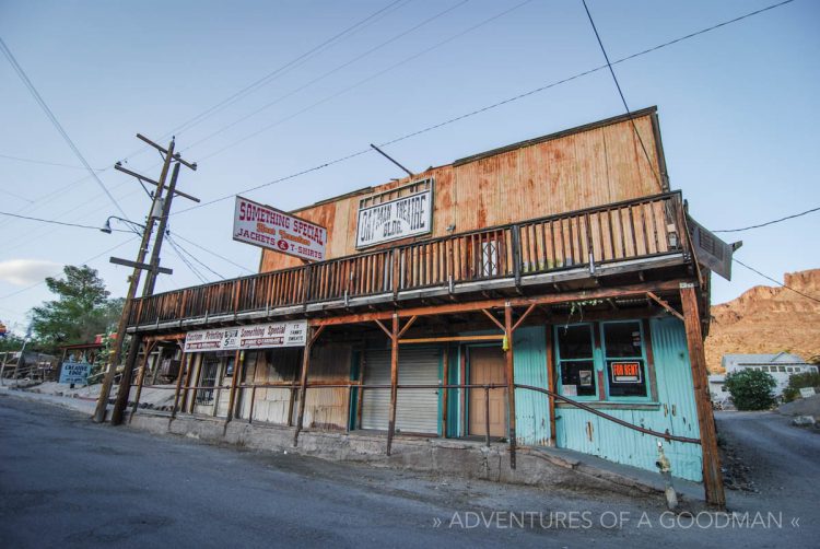 The Wild West town of Oatman, Arizona